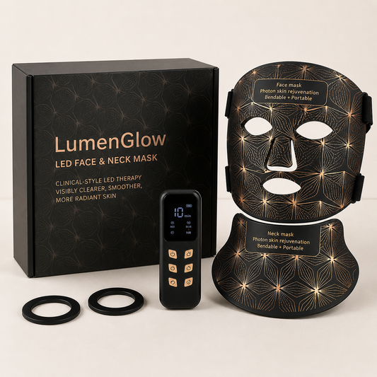 LumenGlow LED Face & Neck Mask