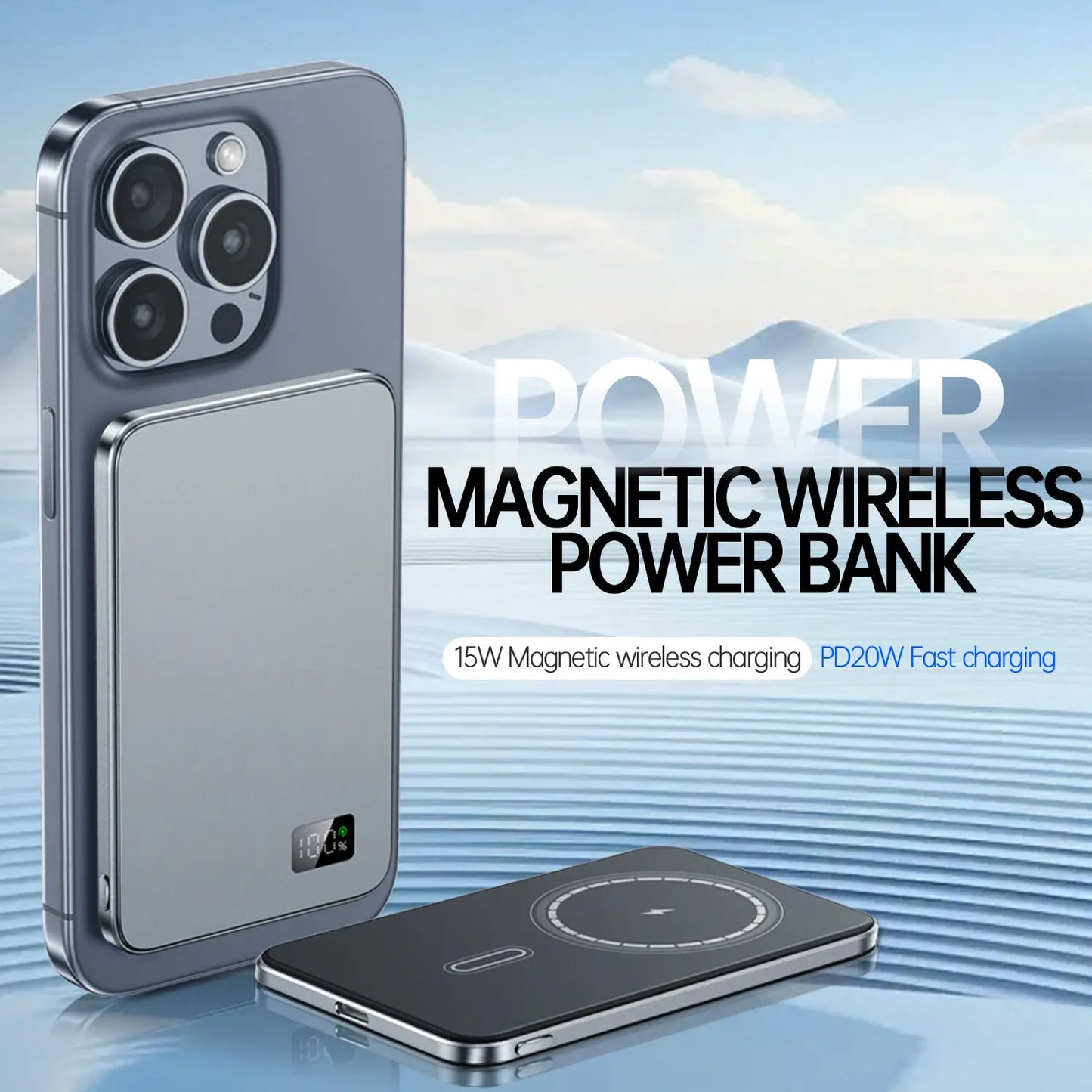 VoltEdge Slim Magnetic Bank