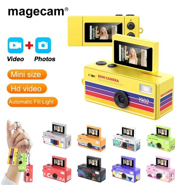Pocket Retro Flip Cam Keychain